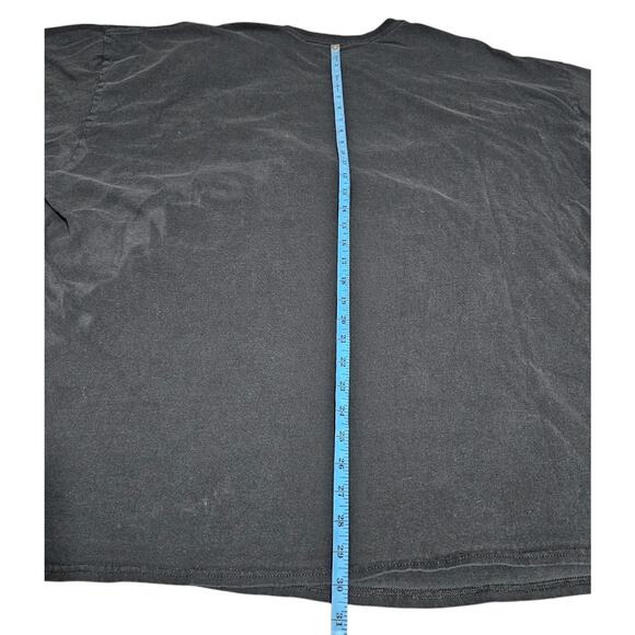 Jimi Hendrix Live Band Tee Retro Purple Haze Properties Black Distressed Mens 4X - Picture 5 of 9